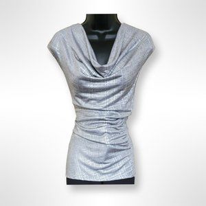 Calvin Klein Silver Blouse (M)